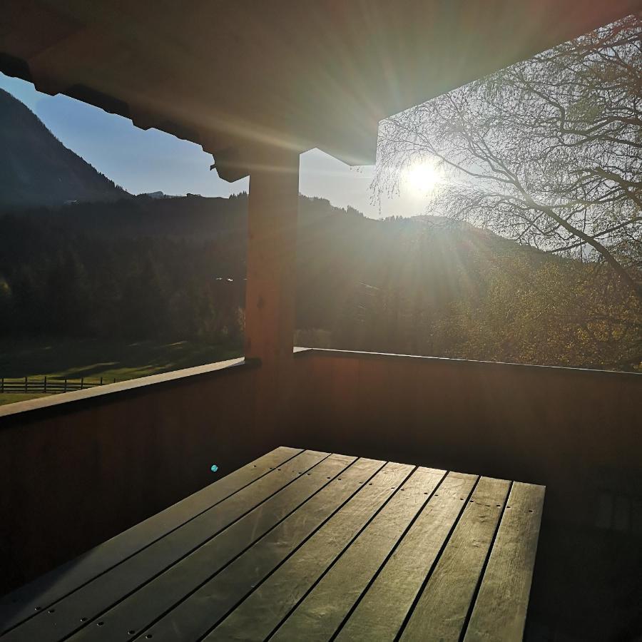 Ferienwohnung Remise am Reitl Fieberbrunn Exterior foto