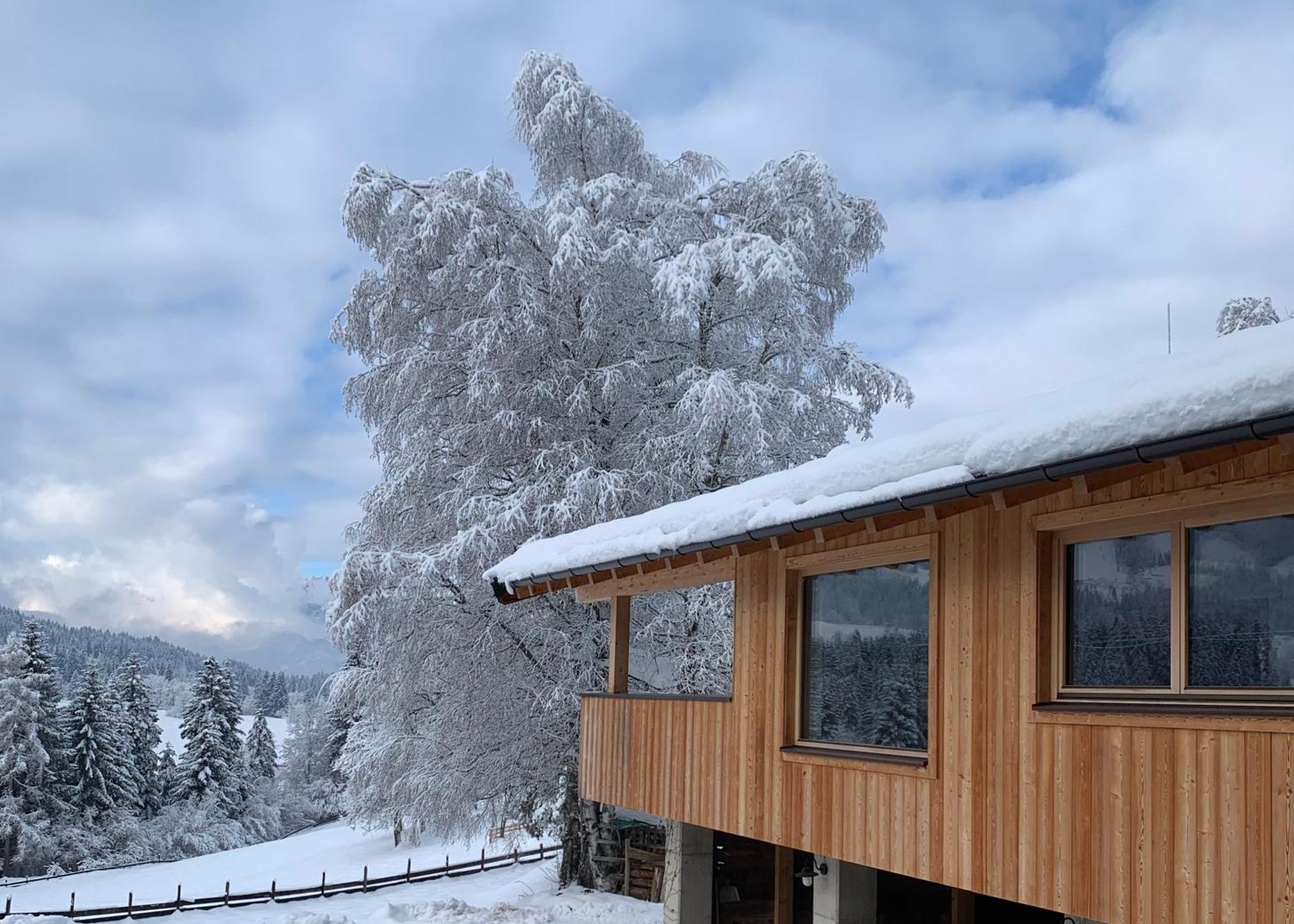 Ferienwohnung Remise am Reitl Fieberbrunn Exterior foto